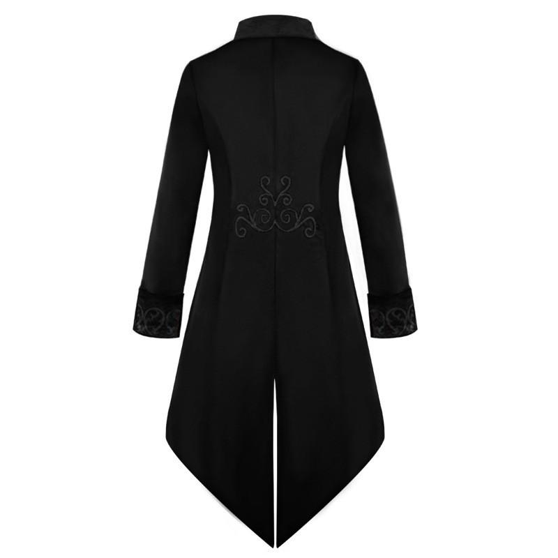 Medieval Vintage Mens Tuxedo Halloween Costume Stage Performances