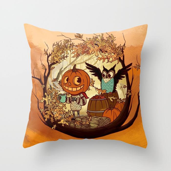 New Halloween Pumpkin Series Home Decoration Pillow Cushion Halloween Pillow Cover