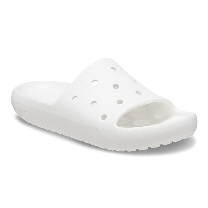 Crocs EVA Open-Toe Slide Sandals Unisex White