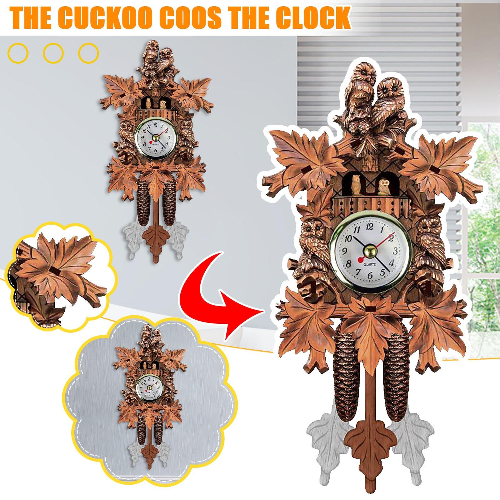 

Настенные часы с кукушкой, украшение для дома, гостиная, кабинет, детская комната, будильник