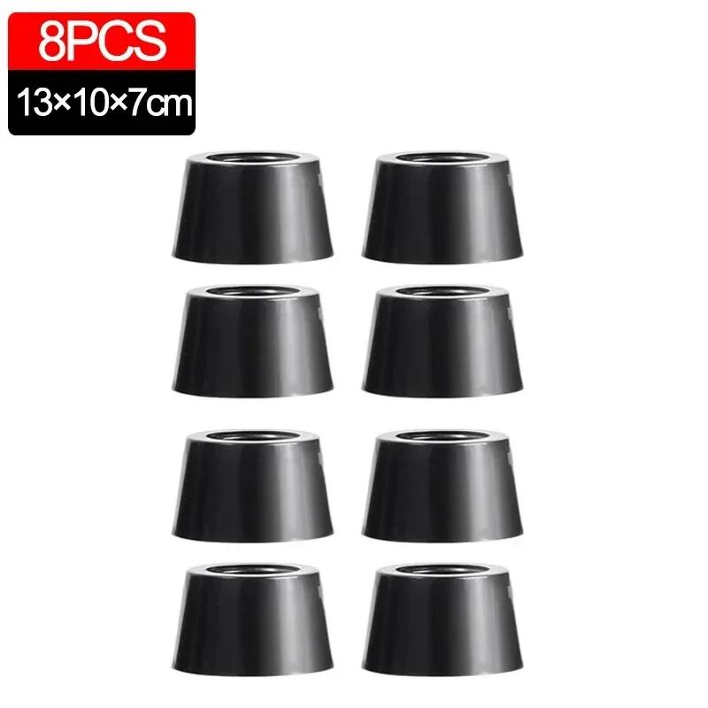 80/8Pcs Rubber Pads Floor Protectors Table Chair Furniture Leg Cover Speaker Cabinet Bottom Bumper Cutting Board Foot Cushion