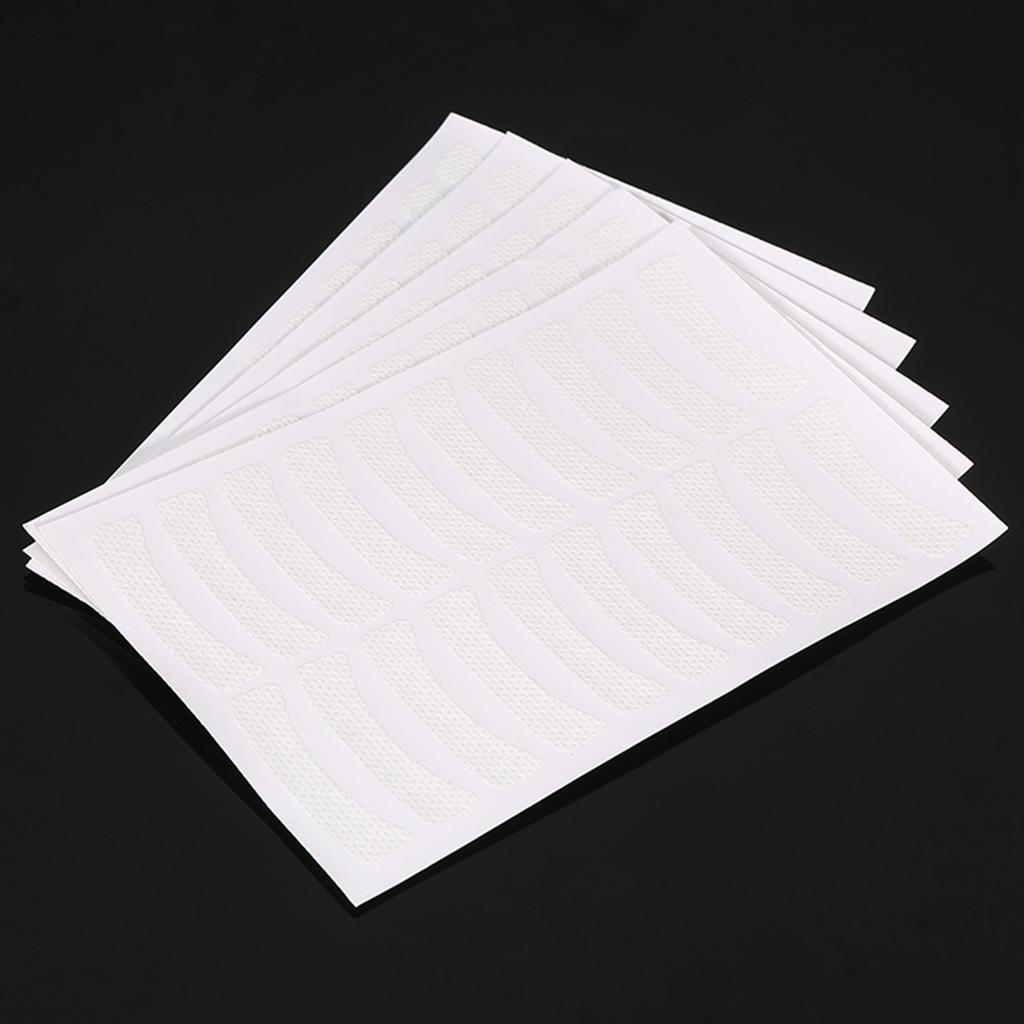 100Pcs Makeup Eye Sticker Soft Nonwoven Eyelash Extension Tinting Tape False Eyelash Pad for Professional and Home Use
