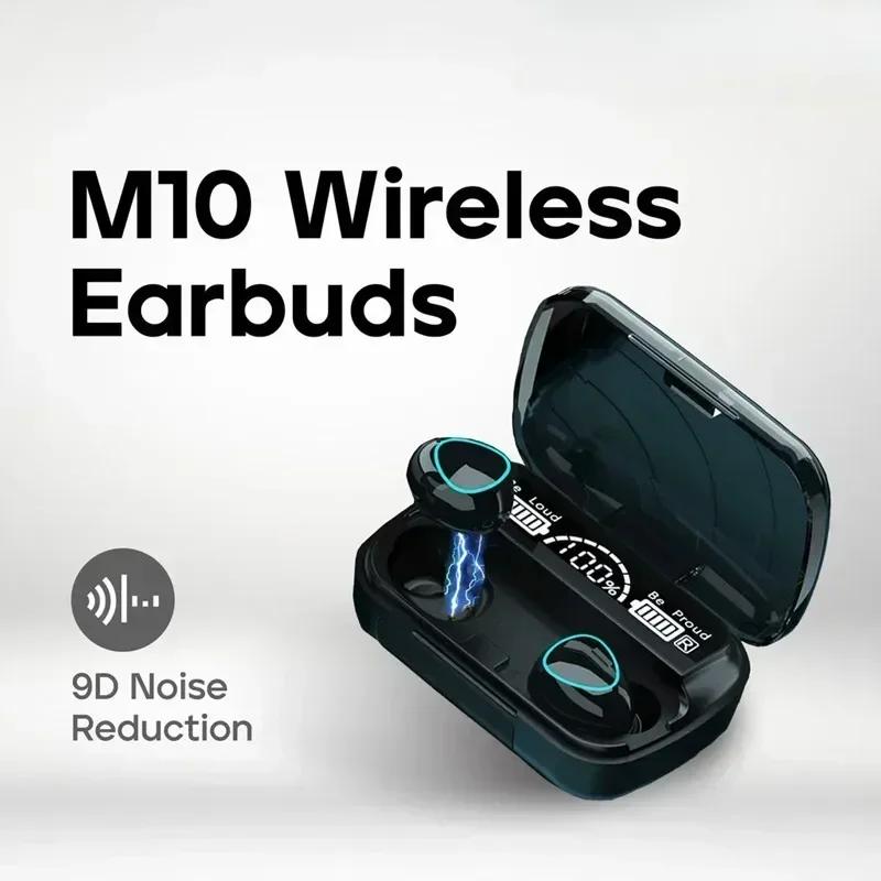 XiaomiOriginal M10 Headphones Bluetooth Wireless Earpods Sports Stereo Noise Canceling Headphone Microphone Speaker Caixa De Som Gamer