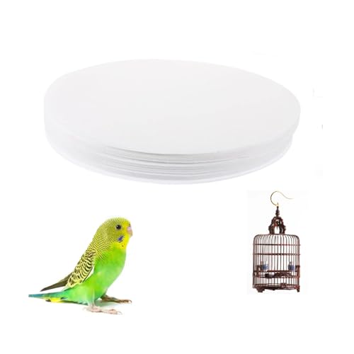Birdcage Mat, Easy-to-Clean Birdcage Mat, 100-Piece Set, for Bird Cages, Bird Cages, Birdcages, Parakeets, etc.