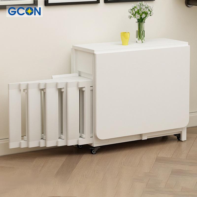 Zhigong Extendable Folding Dining Table Set for Small Apartments