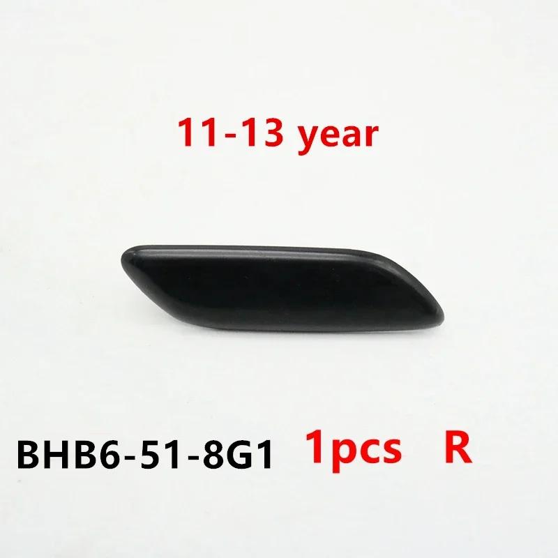Car Unpainted Headlight Headlamp Washer Nozzle Jet Cover Cleaning Cap For Mazda 3 M3 Axela BK BL 2003-2008-2009-2012-2013-2016