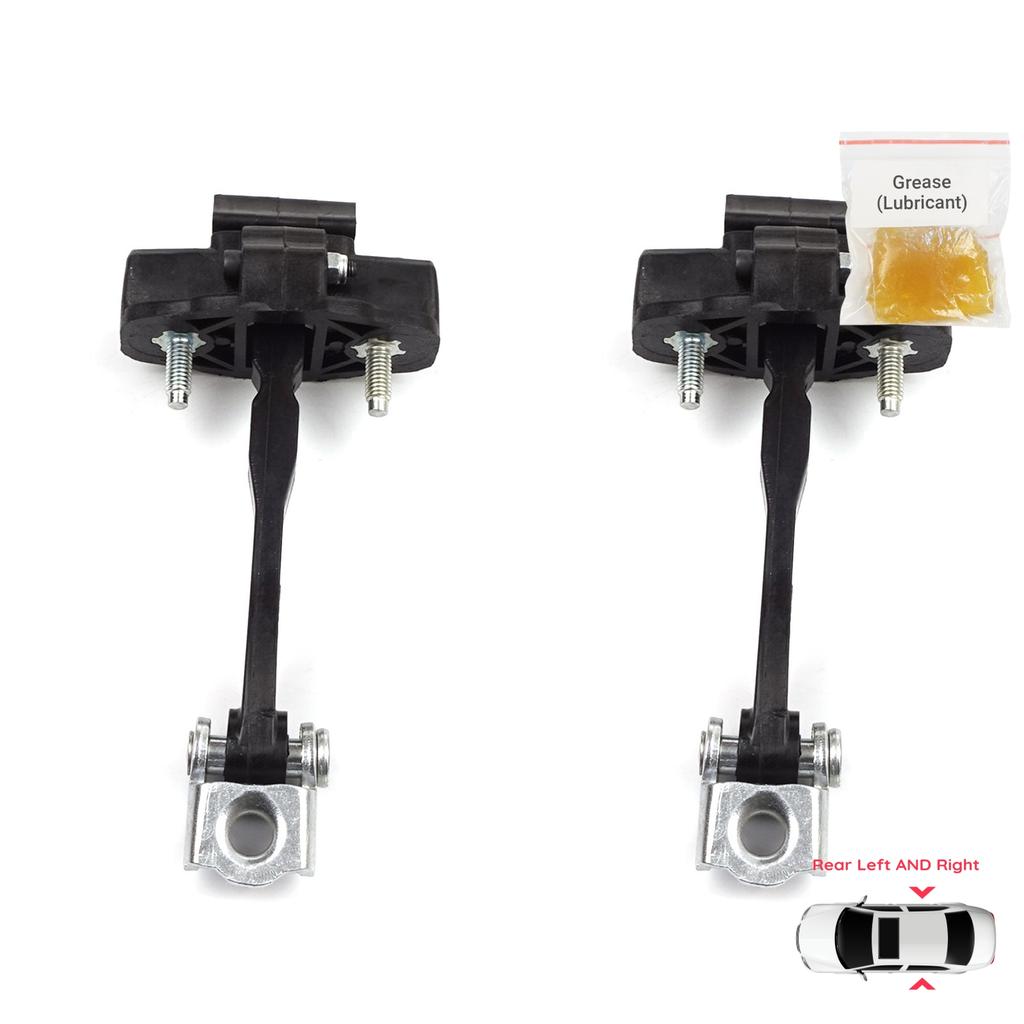 EDP1278-1 2 Pieces Rear Door Hinge Stop Check Strap Limiter for Fiat Bravo 198 Lancia Delta MK3 844 2008-2014 51805582