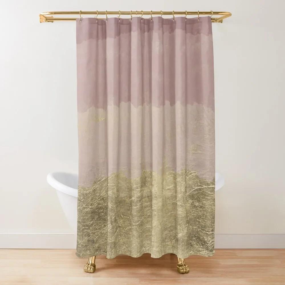 Sage Green Watercolor Ombre Shower Curtain Bathroom Fabric Polyester Waterproof Modern Shower Curtains Bath Decor with 12 Hooks