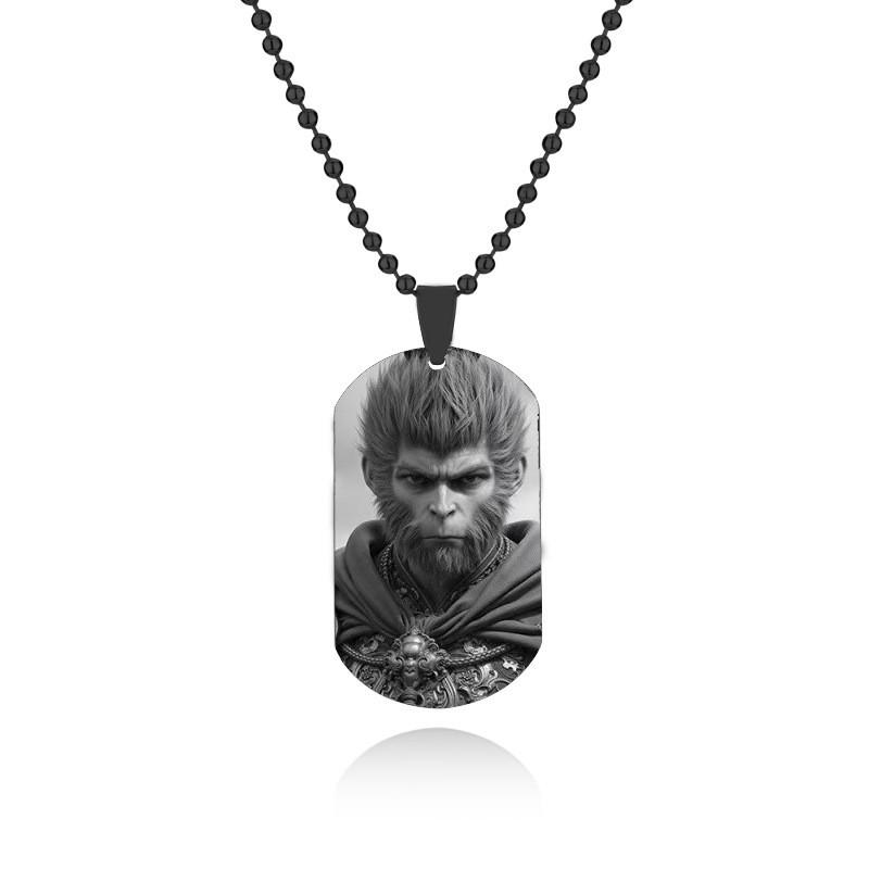 Black Wukong Myth Necklace Dressing Accessory Game Periphery Gift Collection