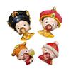 New Cartoon Characters Blowing Bubbles Personality Design Refrigerator Stickers Home Kitchen Sticky Notes Decoration Gifts