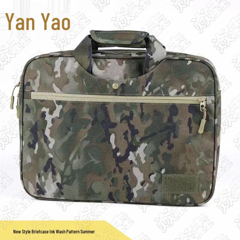 Yan Zhuang New Style Nylon Briefcase Laptop Bag