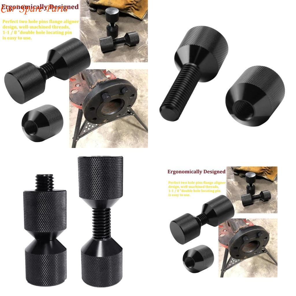 Y4UA Aluminium 1-1/8 Zoll Zwei-Loch-Stifte Set Flansch-Ausrichtungsstift Feste Anordnung Praktisch