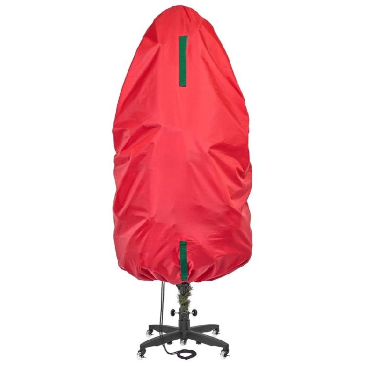 Easy-to-Use Vertical Christmas Tree Storage Bag, Waterproof Cover with Reinforced Handles for 36x25 Inch Decorations