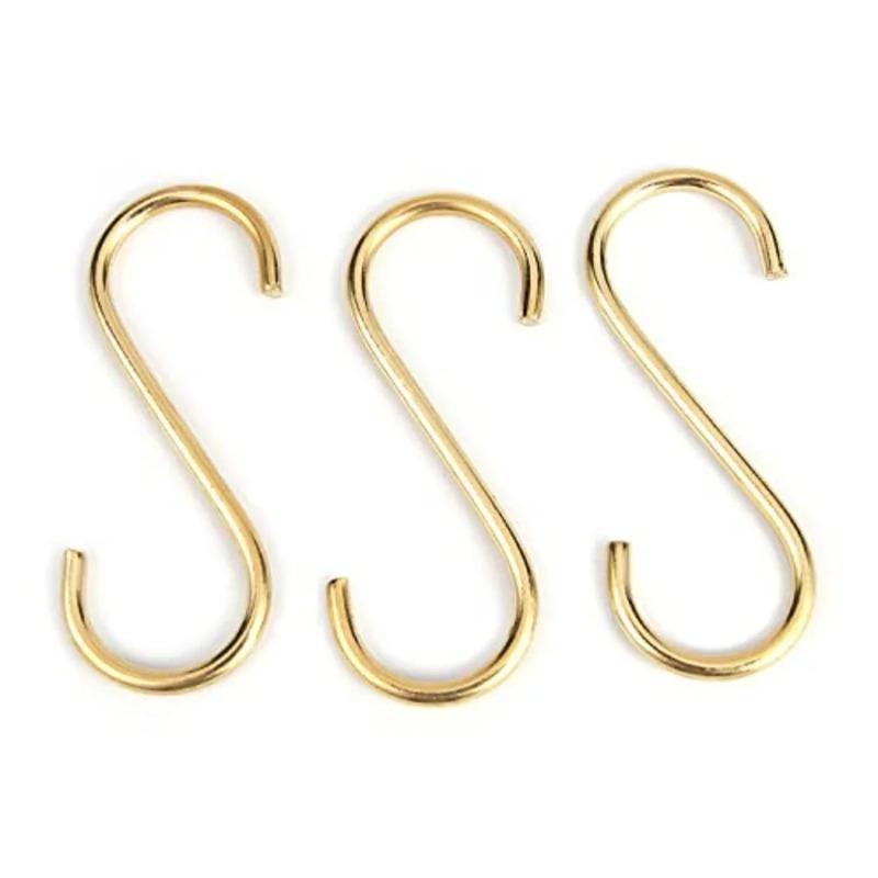 Ganci Acciaio Inossidabile a Forma di S, Ganci Appendioggetti Multiuso per Casa, Ganci Organizzatori per Cucina, Bagno, Armadio, Organizzazione Casa