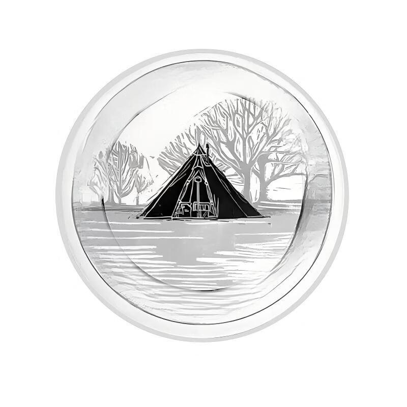 Gongziyu Outdoor Camping Multi-function Metal Coaster