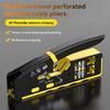 Multifunctional RJ45 Crimping Tool, Multifunctional Through-Hole Wire Crimping Pliers, RJ11/RJ12 Cat5/Cat6 Network Jack Crimping Pliers (6P/8P)