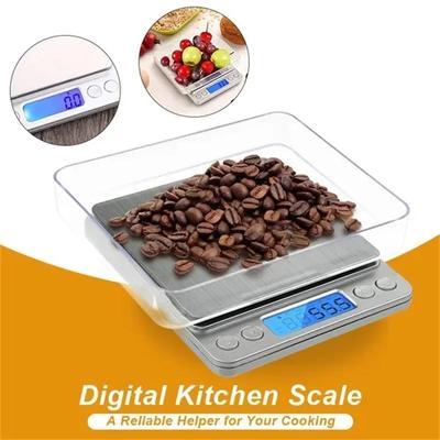 Dijital Mutfak Tartısı Mutfak Ölçü Tartıları Mini Cep Hassas Mücevher Elektronik Mutfak Terazisi Ağırlık Altın Yiyecek Barı