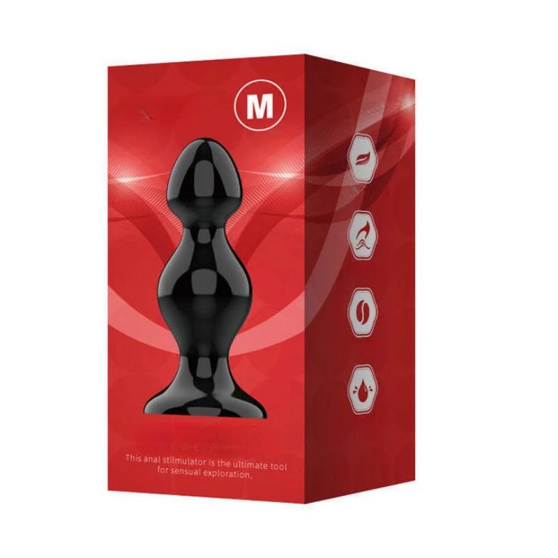 6 Sizes Anal Plug Big Buttplug Vagina Dilator G-Spot Butt Stimulator Sex Toys for Gay Couples Adult Games Women Men Masturbators
