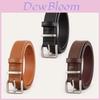 Genuine Leather Womens Belt With Pin Buckle For Slim Fit Jeans And Office Wear