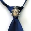 Unisex Pearl Tassel No-Knot Bow Tie Shirt - Casual Fashion Trend
