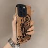 San Judas tadeo Lambskin Leather Phone Case For iPhone 17 Pro Max Air 16 15 14 13 12 11 Pro Max Plus X XS MAX XR Hard Back Cover