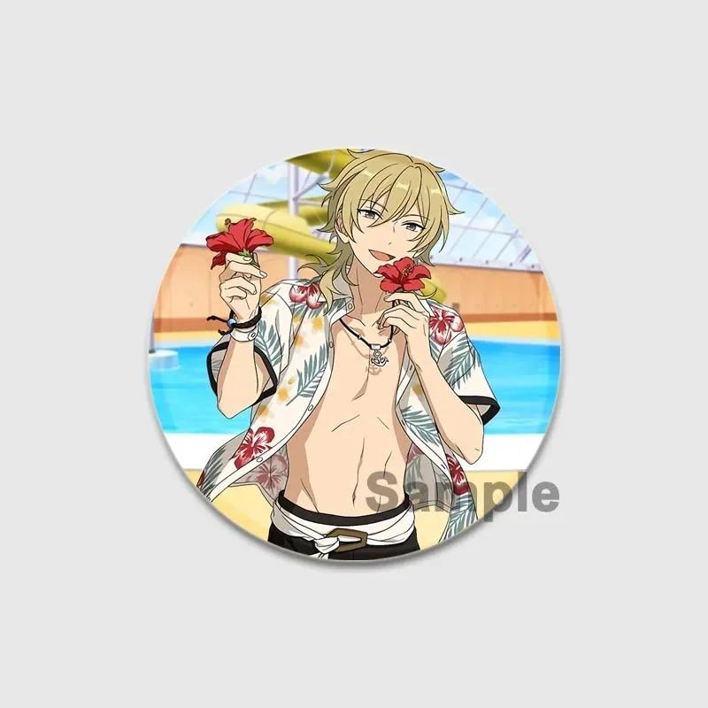 

32/44/58 мм брошь в виде ансамбля со звездами Каору Хакадзе для рюкзака, аниме, фигурка, булавка с отворотом, значок для косплея, аксессуары, украшение одежды, подарок 32mm