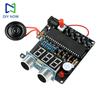 HC-SR04 Ultrasonic Rangefinder Electronic DIY Kit LED Digital Display Voice Broadcast DC 4.5-5.5V 51 Microcontroller Rangefinder