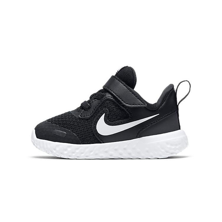 

Nike REVOLUTION 5 Low top Toddler Shoes Black White Infant And Toddler BQ5673-003 21