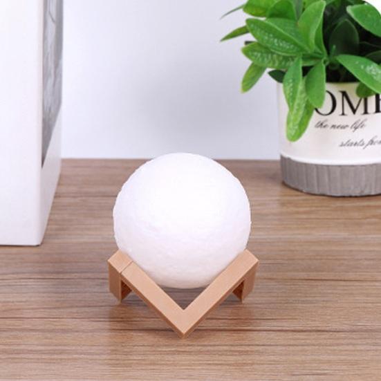 Moon Lamp Painting Kit for Kids 4-12 DIY Night Light Craft Set with 2 Paints Brushes Art Supplies Creative Gift for Birthday Party