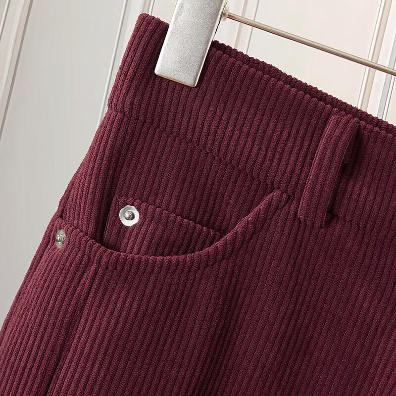 Women's Retro High-Waist Straight-Leg Casual Pants