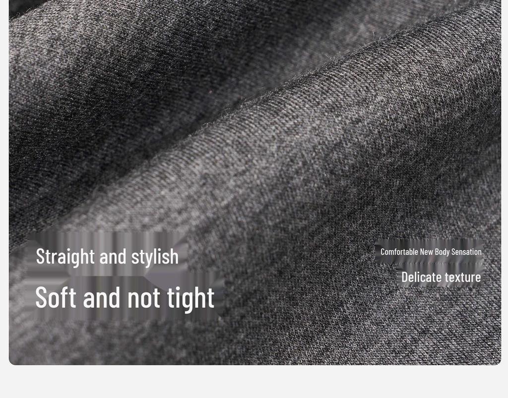 Petite Black Wide-Leg Maternity Pants - Non-Constricting for Spring & Autumn 2025