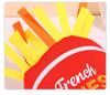 Cross-border Thanksgiving Party Burger & Fries Hat with Food Decorations
