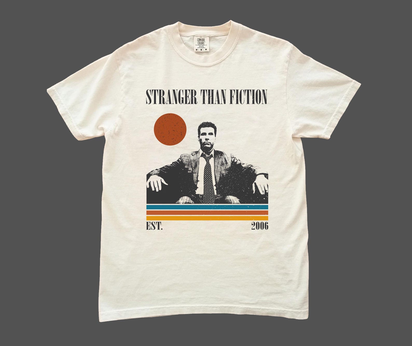 Stranger Than Fiction Movie T shirt - Retro Comfort Colors Tee 4XL