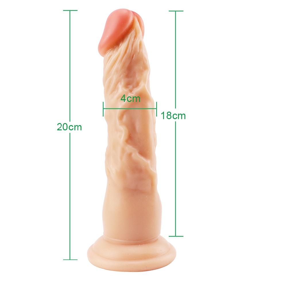 Realistické Velké Dildo Penis Sexuální Hračka Ženský Vaginální Anální Masturbátor Dick s Přísavkou pro Ženy Masáž