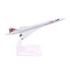 16Cm British Concorde Model Replica Metal Aircraft Model Scale Aviation Collectible Diecast Miniature Ornament Souvenir Toys
