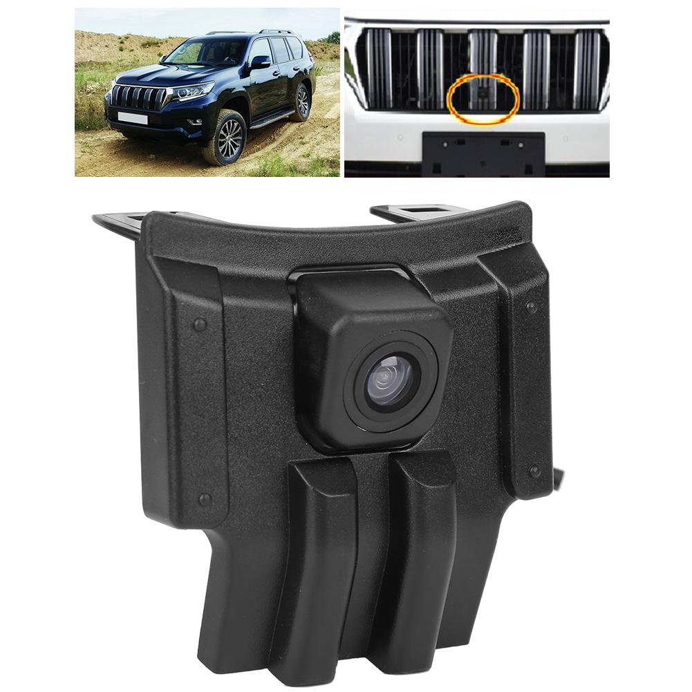 Car Front View Camera CCD HD Parking Forward Cam Fit for Toyota Land Cruiser Prado 2018‑2019