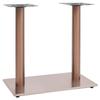 Bistro Table Leg Brass 70x40x72 Cm Stainless Steel