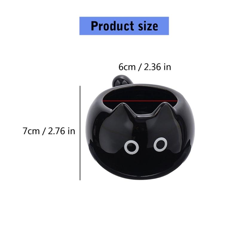 Durable Cats Shape Teas Cup Fashion Cats Shape Ceramic Mug Creative Drinkwares for Individual and Gift Use