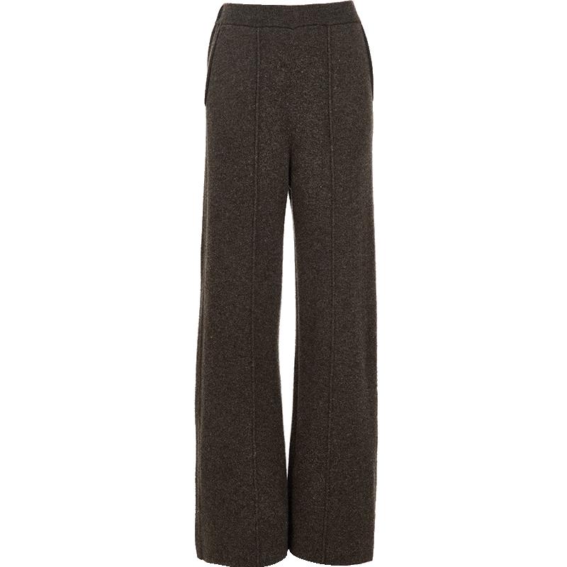 

Женские плиссированные трикотажные брюки из шерстяной смеси VEROMODA