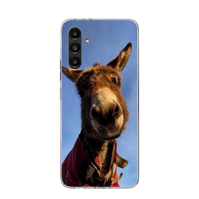 Funny Donkey Phone Case For Samsung Galaxy A13 A14 A15 A16 A17 A53 A54 A55 A56 A33 A34 A35 A36 A23 A24 A25 A26 A05S A04S