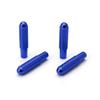 Blue Aluminum Bolt-On Replace Door Lock Knobs For 14-up Mercedes CLA GLA Class