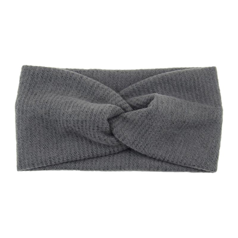 

Autumn Winter Cross Headband For Women Girls Solid Color Elastic Hair Bands Sport Yoga Headwrap Simple Hair Accessories Gifts