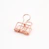 8 Colors 3 Sizes Ins Colors Gold Sliver Rose Green Purple Binder Clips Large Medium Small Office Study Binder Clips