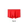 Men's Antibacterial Breathable Cotton Sports Boxer Briefs - Plus Size