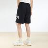 Anta Lifestyle Series Letter Print Knitted Five-Point Shorts Men Shorts Basic-Black 152338311-2