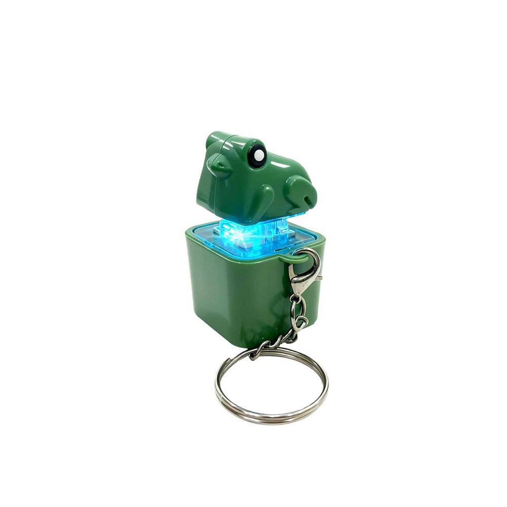 Frog Croaking Fidget Toy Frog Croaking Keychain With Sound LED lights Stuff Fun Gift for Kids Boys Girls