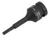 Torx Impact Socket 1/2", M5 Spline Bit Made of CrMo Steel, Waryński