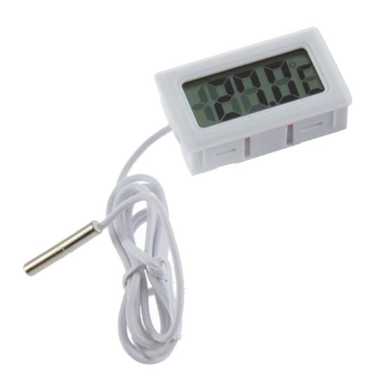 Fisch Aquarium Wasser Sonde LCD Mini Kühlschrank 2m Digitales Thermometer Temperaturtester