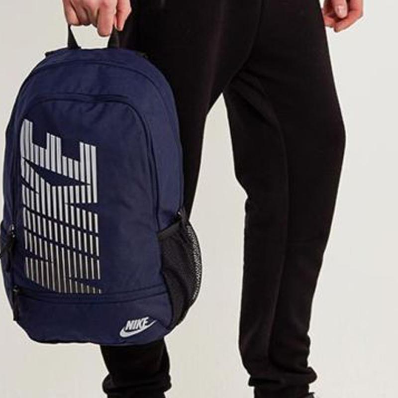 Nike Polyester Backpack Regular Unisex Black Casual BZ9790-451