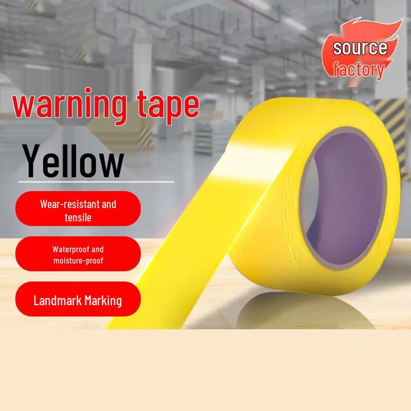 Yellow PVC Warning Tape